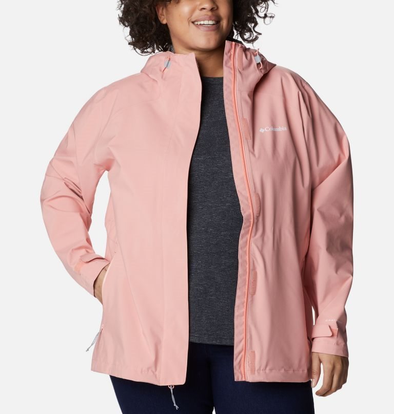 Jachete Shell Columbia Earth Explorer Dama Corai | Plus Size GMM189S7Q